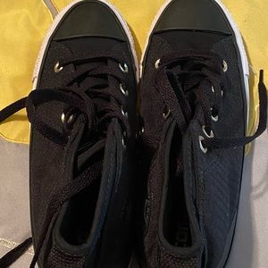 Converse All Star Black high tops. Unisex. Men’s 4 women’s 6